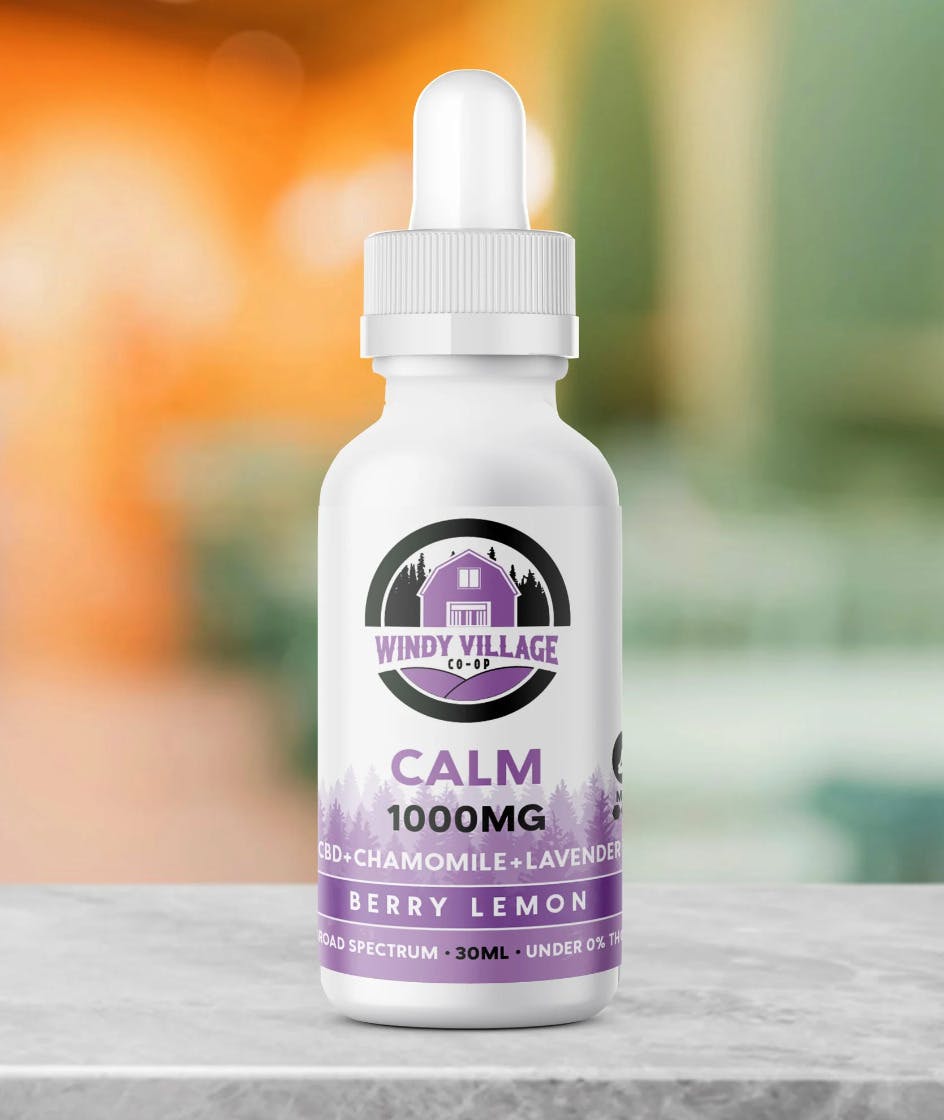 Tincture | Quiet CBD | 1000mg | Windy Village Wellness at Simplicity Dispensary