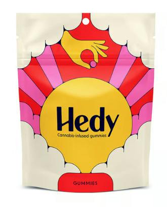 Gummies | Sour Peach Tangerine Live Rosin | 100mg | Hedy