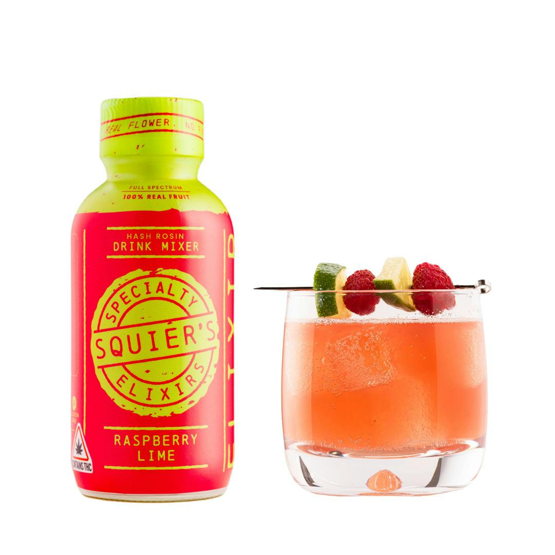 Tincture | Raspberry Lime Hash Rosin Elixir | 500mg | Squier's at Simplicity Dispensary