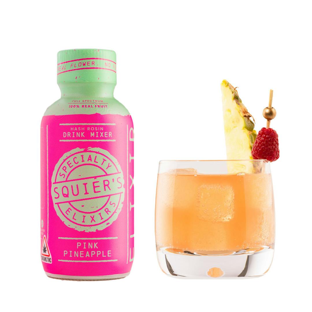 Tincture | Pink Pineapple Hash Rosin Elixir | 500mg | Squier's at Simplicity Dispensary