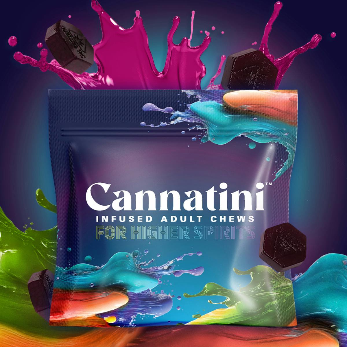 Gummies | Blackberry Martini - RSO:CBD:CBN:MEL | 200mg | Cannatini