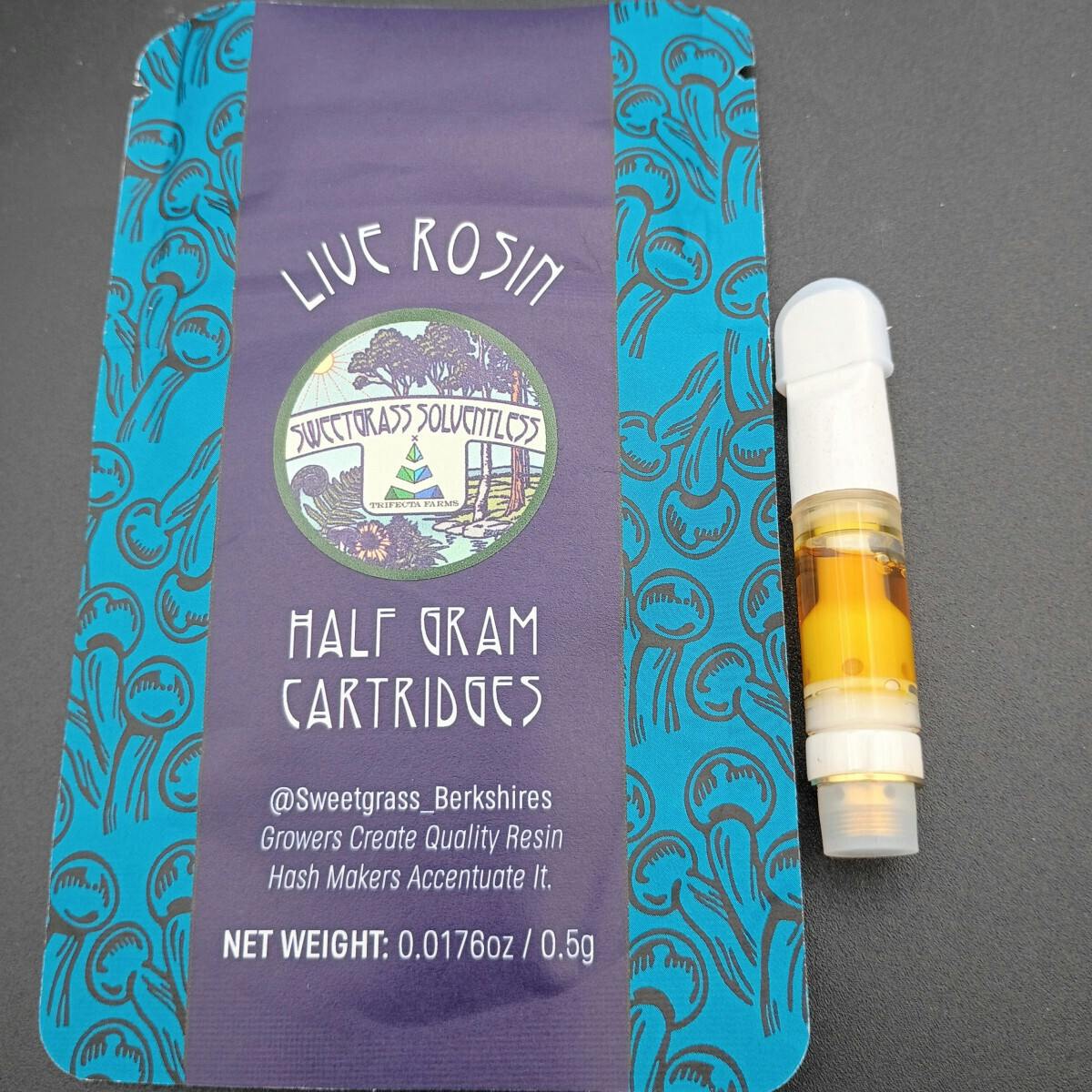 Live Rosin Vape Cart | Lemon Cake cannabis product