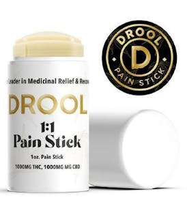 DROOL PAIN STICK - 1000MG THC:1000MG CBD by Drool