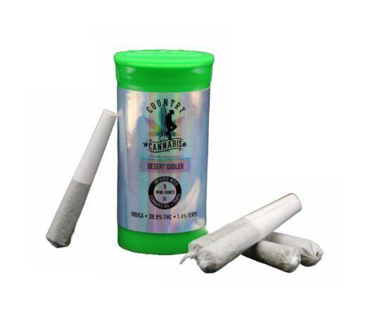 Country Cannabis Blueberry Lemonade Infused 5 pack minis 1.75g by Country Cannabis