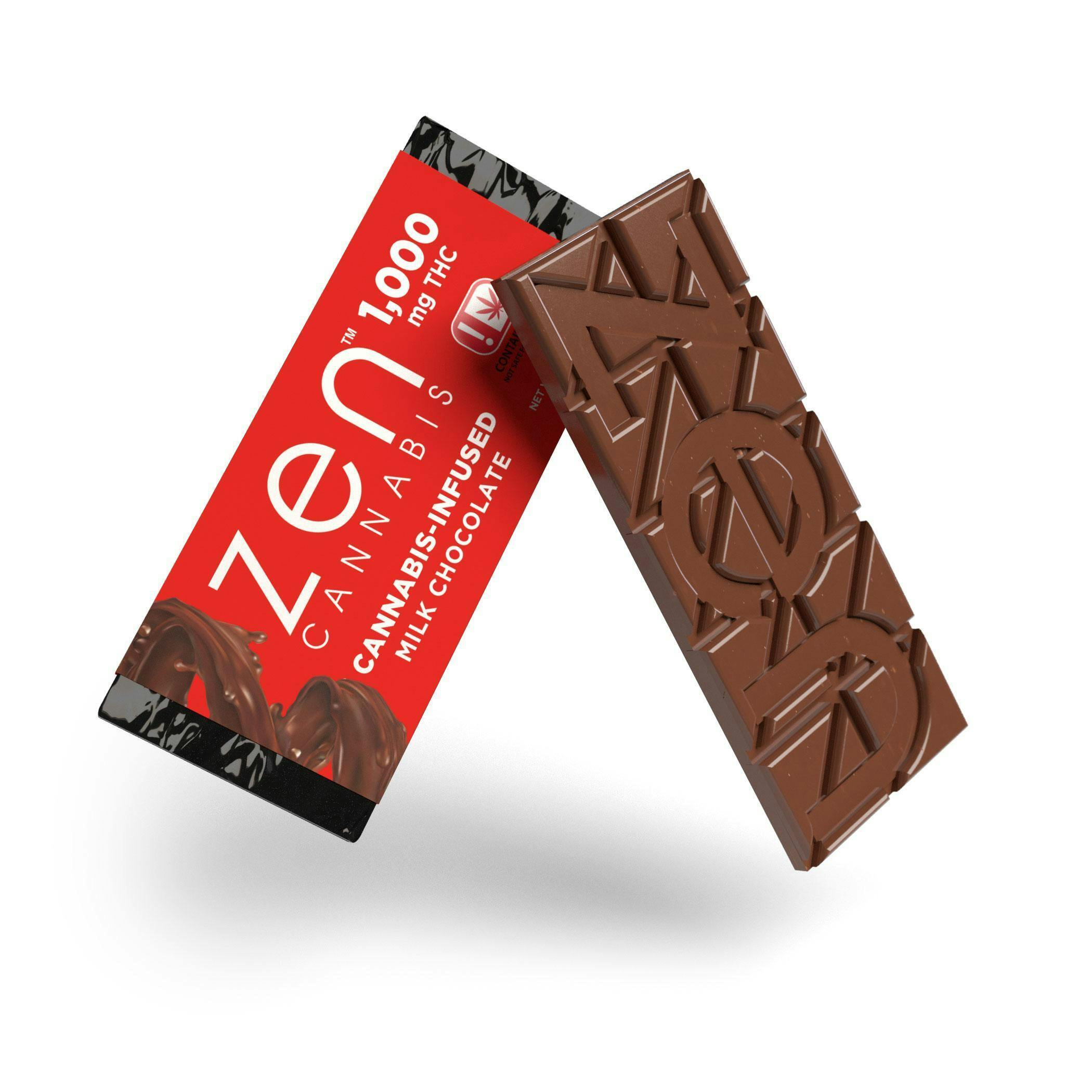Zen Cannabis Milk Chocolate Bar 1000MG by Zen Cannabis