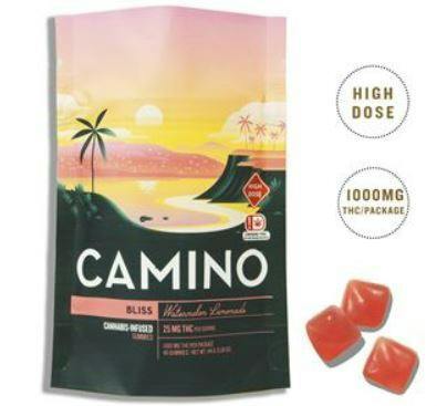KIVA CAMINO WATERMELON LEMONADE GUMMIES 1000MG by Kiva