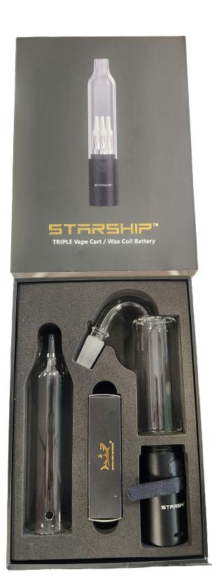 Starship Triple Cartridge Battery by Seven Star Distributor