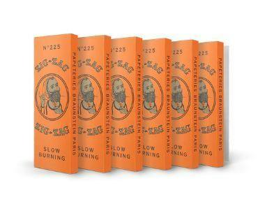Zig Zag French Orange Rolling Papers 1 1/4 by Zig zag