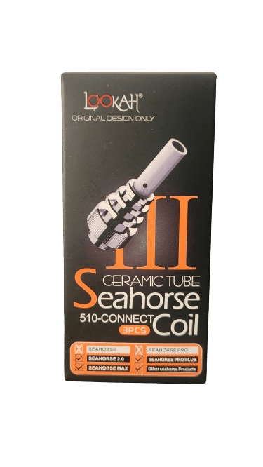 Lookah Seahorse III Ceramic Coil Replacement 3 Pack by Lookah