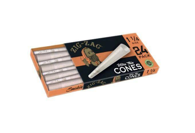 Zig Zag Ultra Thin Cones 1 1/4 24 Ct. by Zig zag