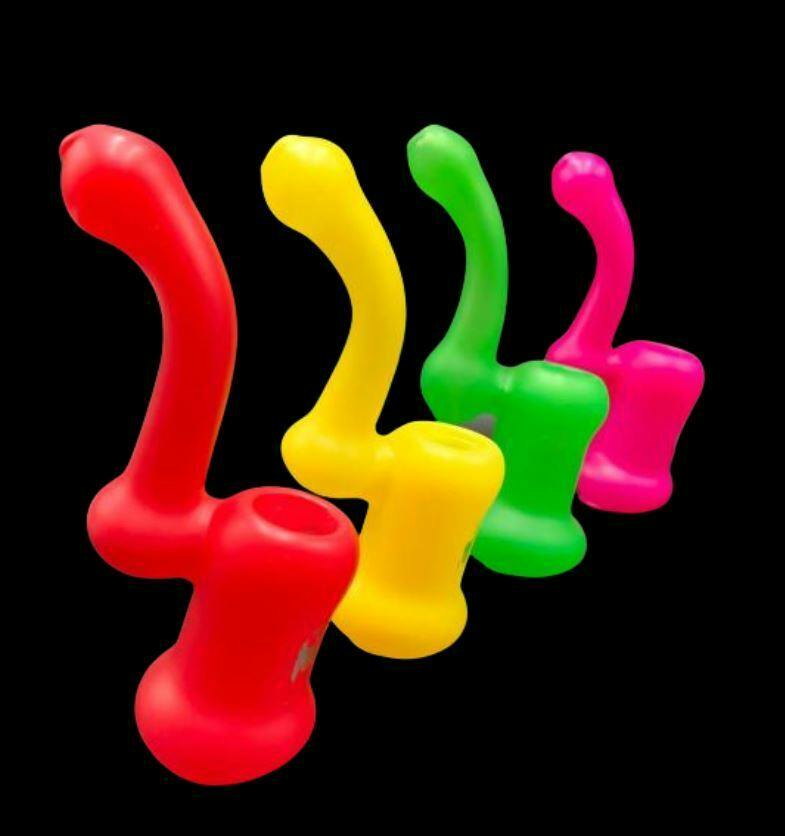 Neon Colors Bubbler w/Face by Himalayan Group