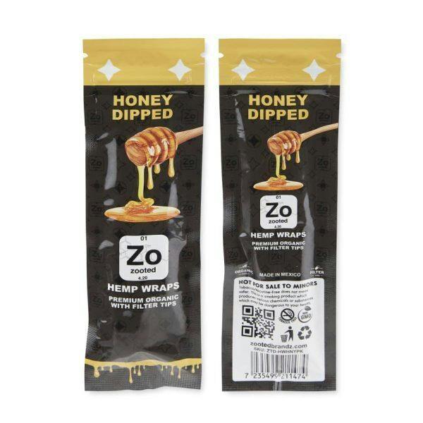 ZOOTED HONEY DIPPED HEMP WRAPS