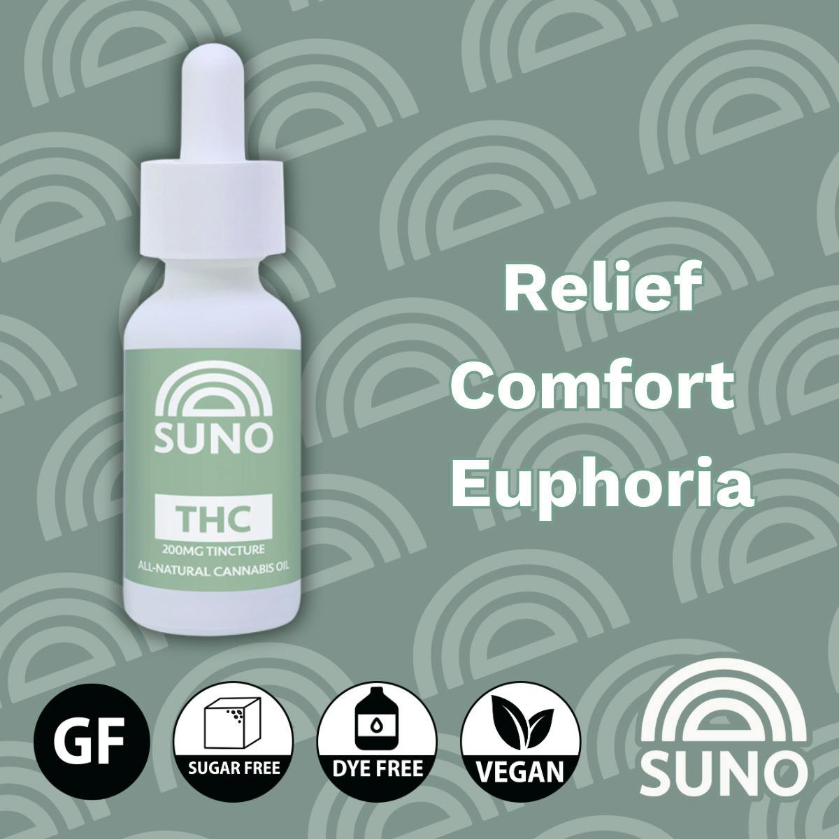 RISE | SUNO THC Tincture