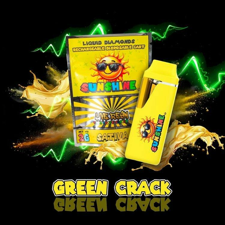 Sunshine - FSO Live Resin Disposable - Green Crack
