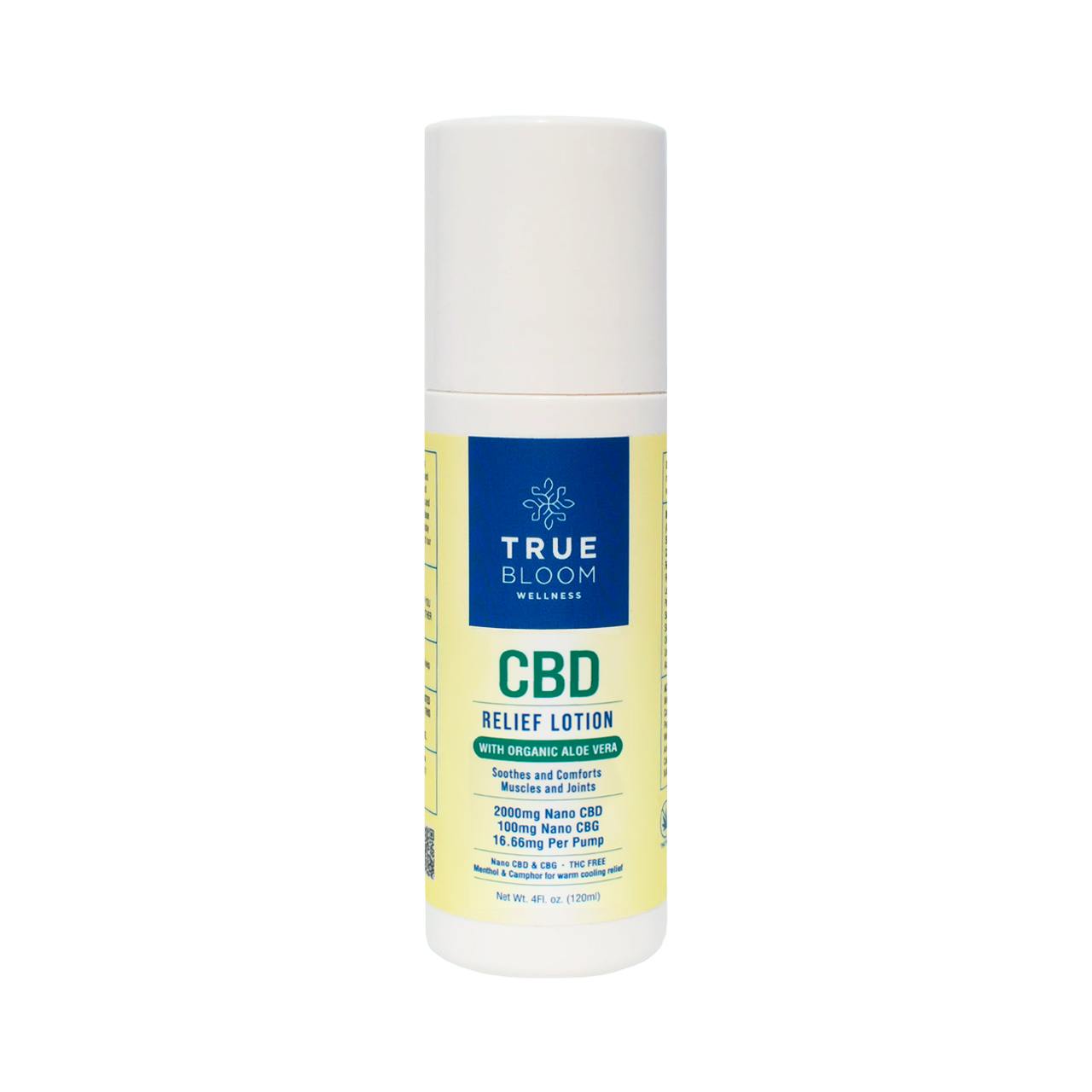 True Bloom 500mg CBD Topical Relief Lotion 1oz at Unwind Dispensary
