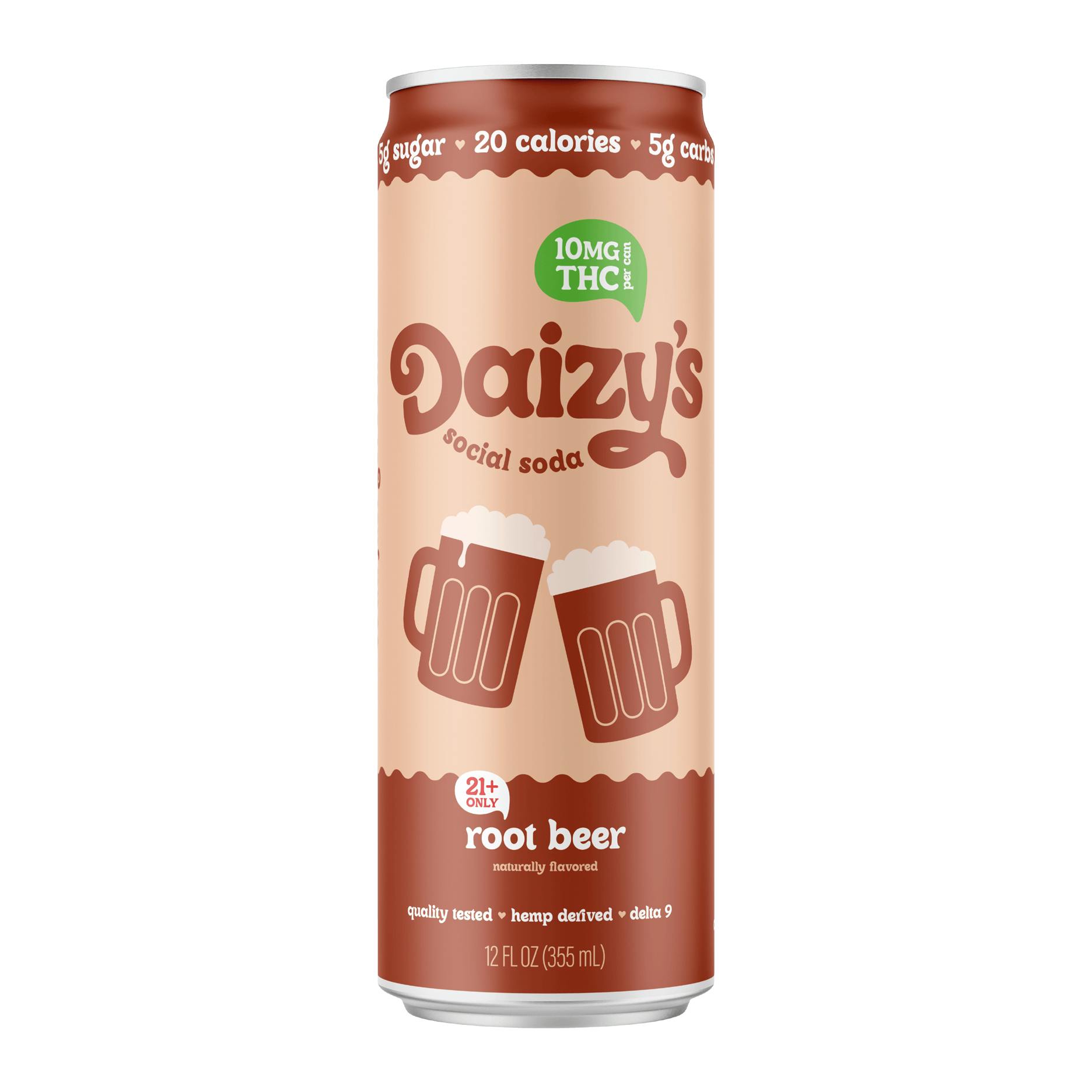 Daizy's Social Soda - Root Beer 10mg