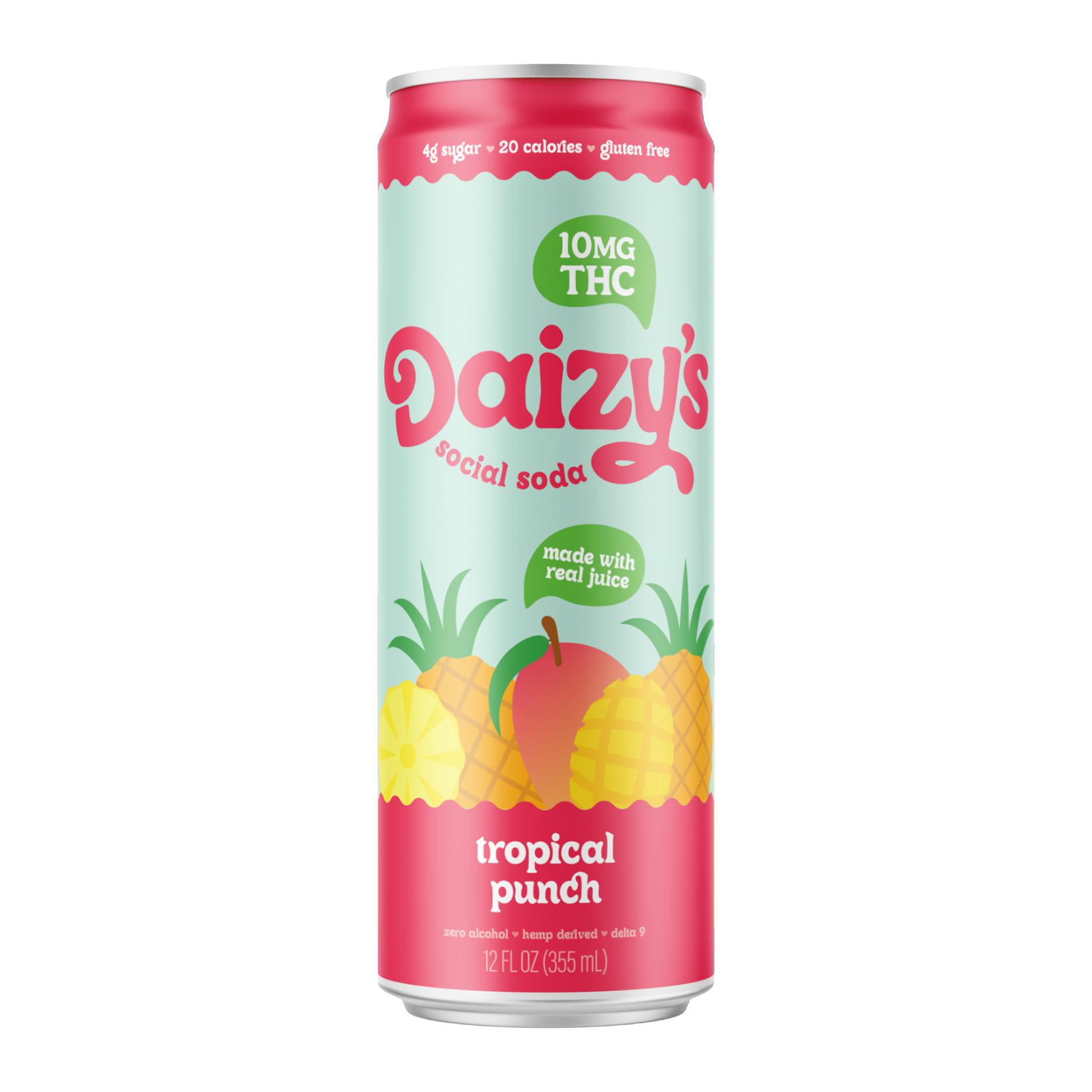 Daizy's Social Soda - Tropical Punch 10mg