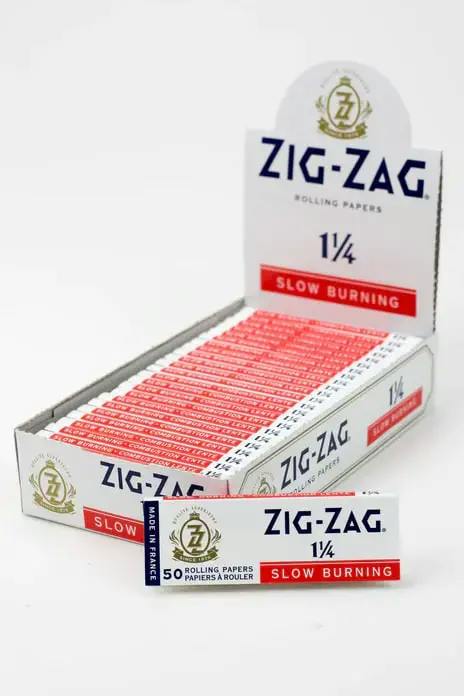 Zig Zag - 1 1/4 Rolling paper + TIPS