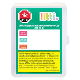 JUICI TASTER PACK. Infused Pre-Roll 3x0.5g Distillates