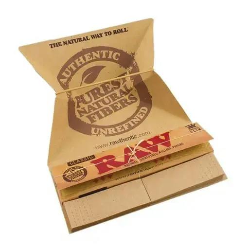 Raw King paper Tips and Tray
