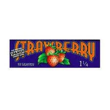 SPANISH, Strawberry Flavoured Rolling Papers 1-1/2"