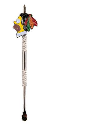Simpsons Stainless Steel Dabber Stick with Sharp Point and Scooper