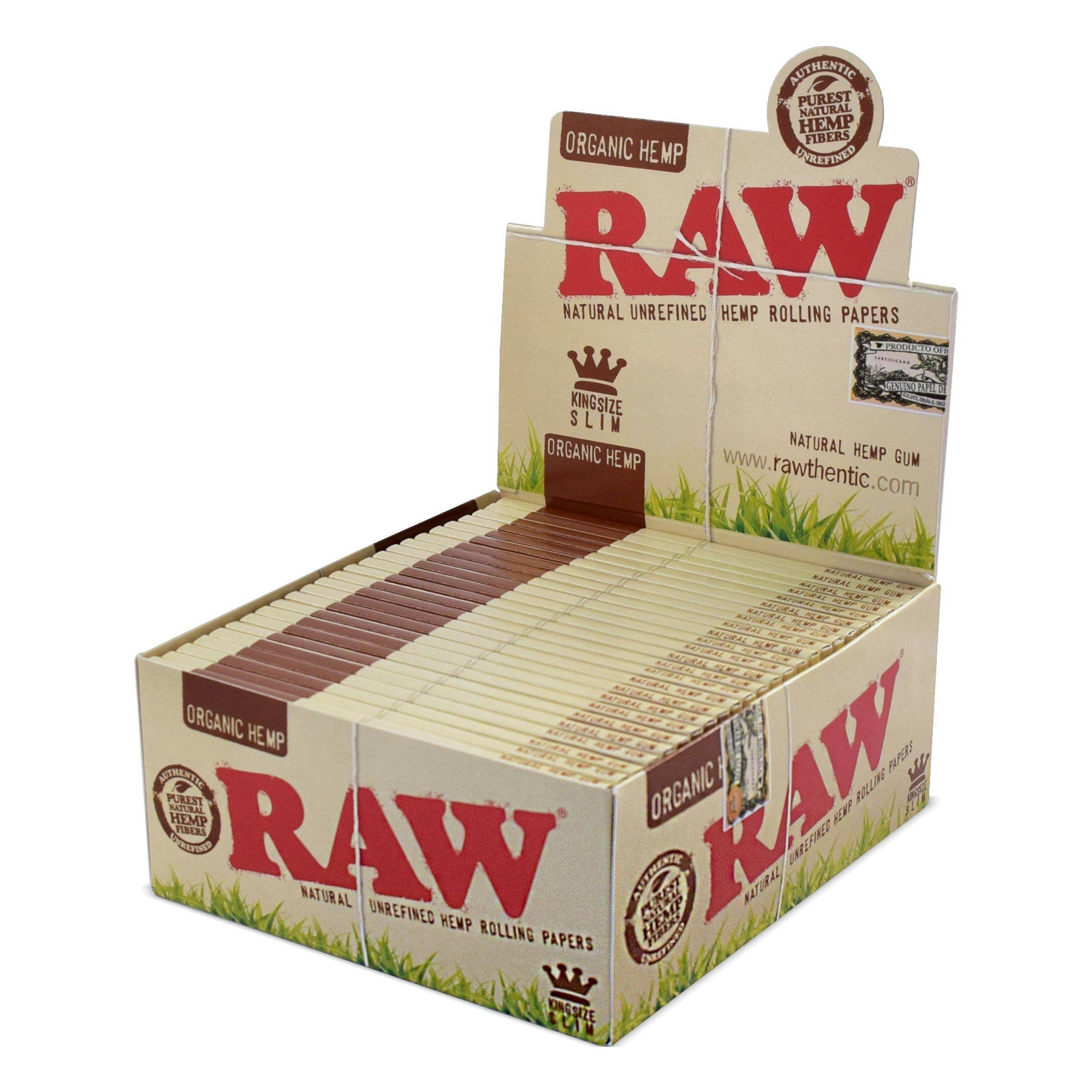 RAW - Organic Hemp Rolling Papers - King Size