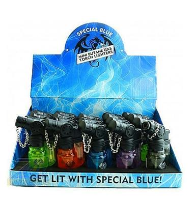 Special Blue - Mini Clear Torch Lighter