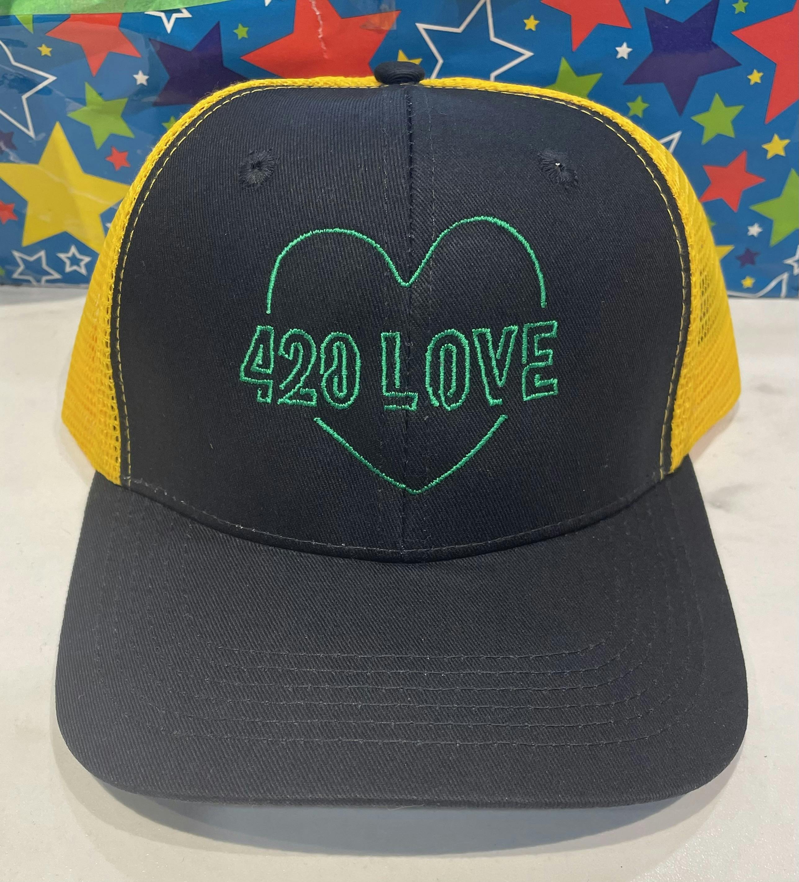 420 Love Hat - Colourful
