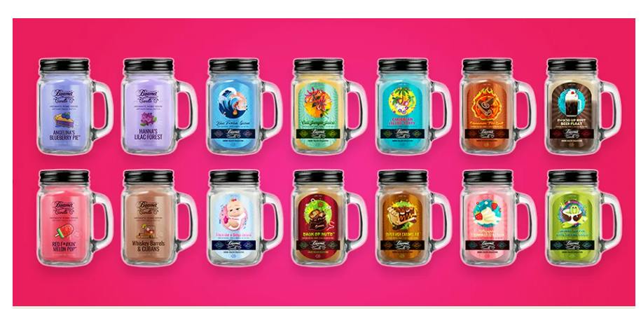 Beamer Candles (12oz.) - Assorted