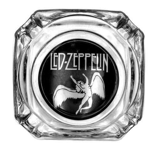 Glass Ashtray - LedZepplin