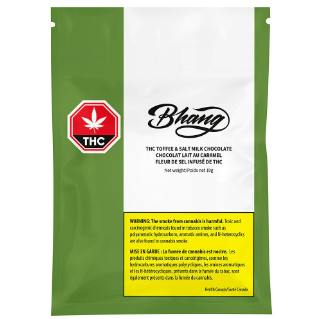 Bhang - THC Toffee & Salt Milk Chocolate (1 pack)