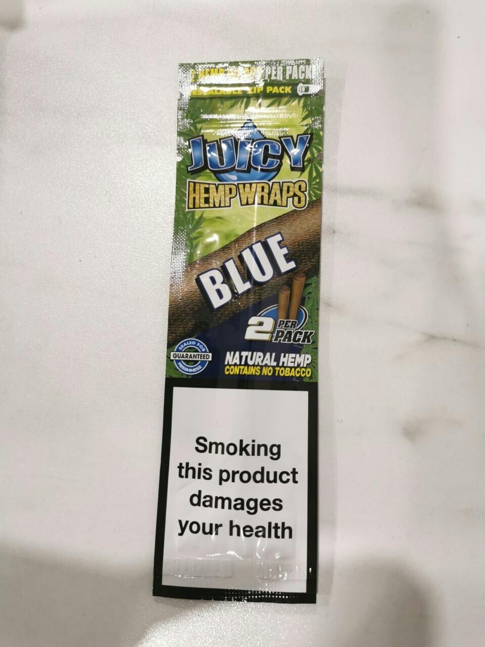 JUICY Hemp Wraps (2 pack) - Blue