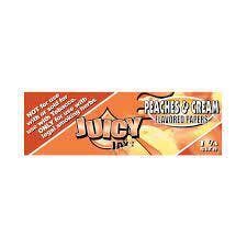 Juicy Jays Rolling Paper - Peaches & Cream 1.25"