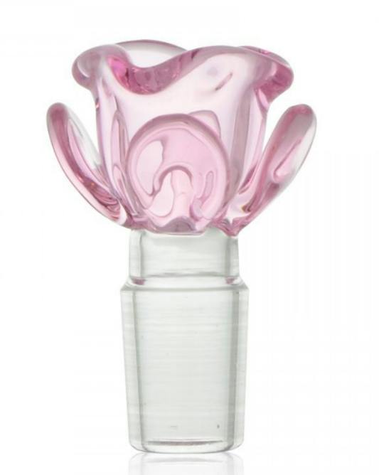 Red Eye Glass Bowl 14mm Pull-Out Rose