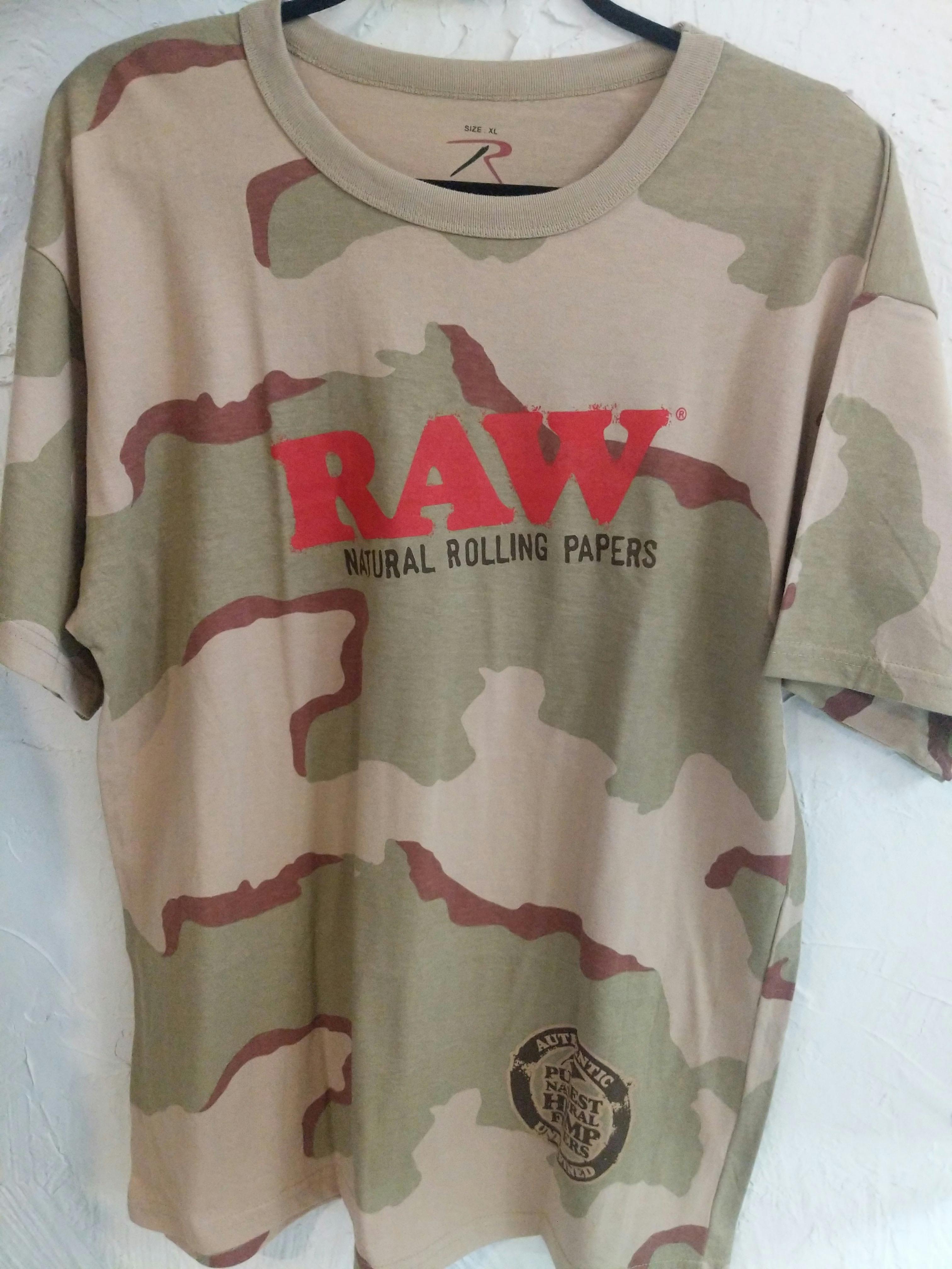 RAW T-Shirt - Camo XLrg.