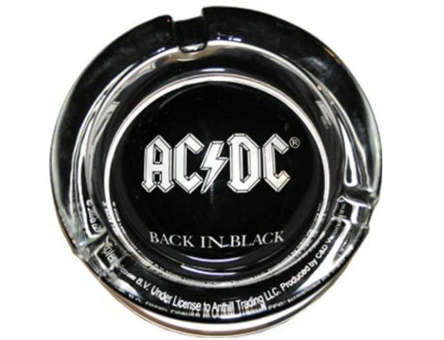 Glass Ashtray - AC/DC