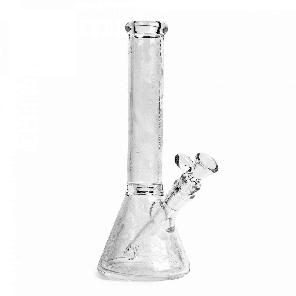 13" Frosted Mermaid Beaker Tube