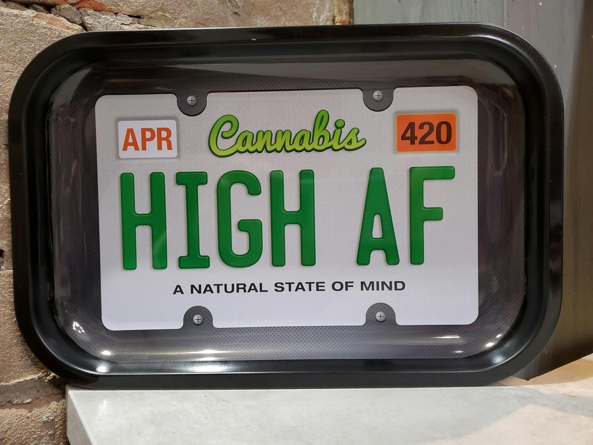 Metal Rolling Tray - High AF