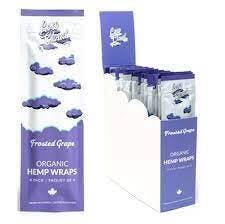 Low Cloud Organic Hemp Wraps - Frosted Grape
