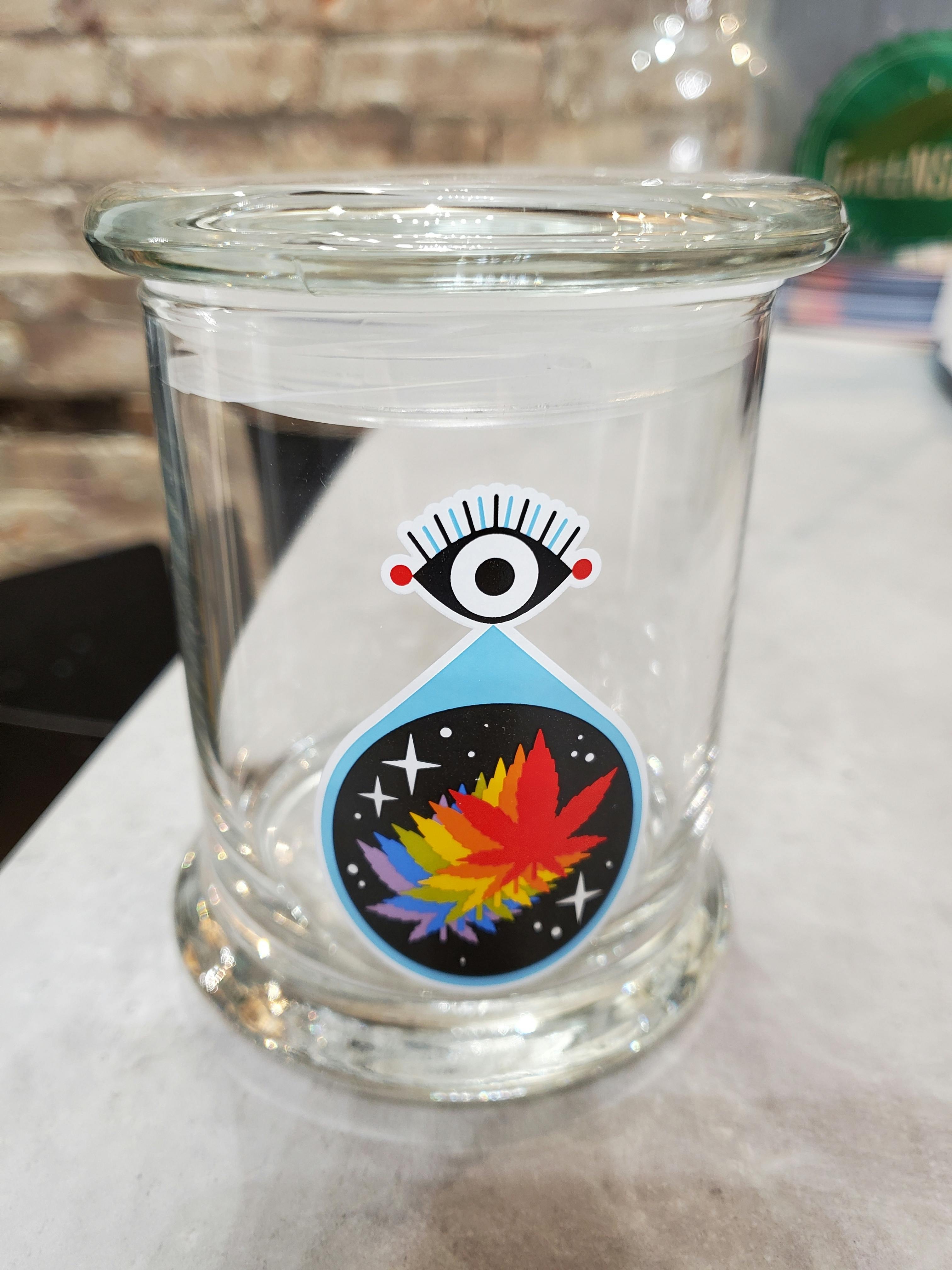 West Coast Gifts Jars - All Seeing Leaf (Lrg)