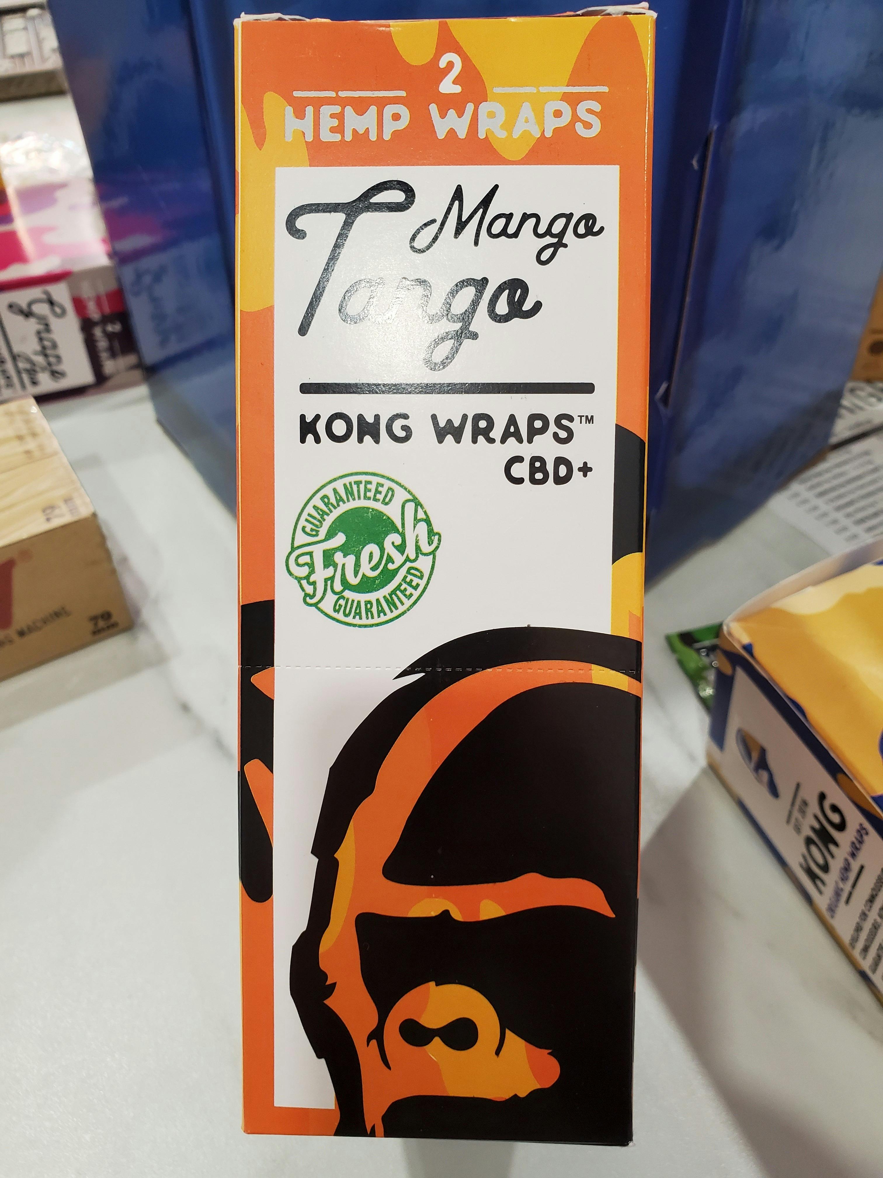 Kong Wraps - CBD+2 - Hemp Wraps - Tango Mango