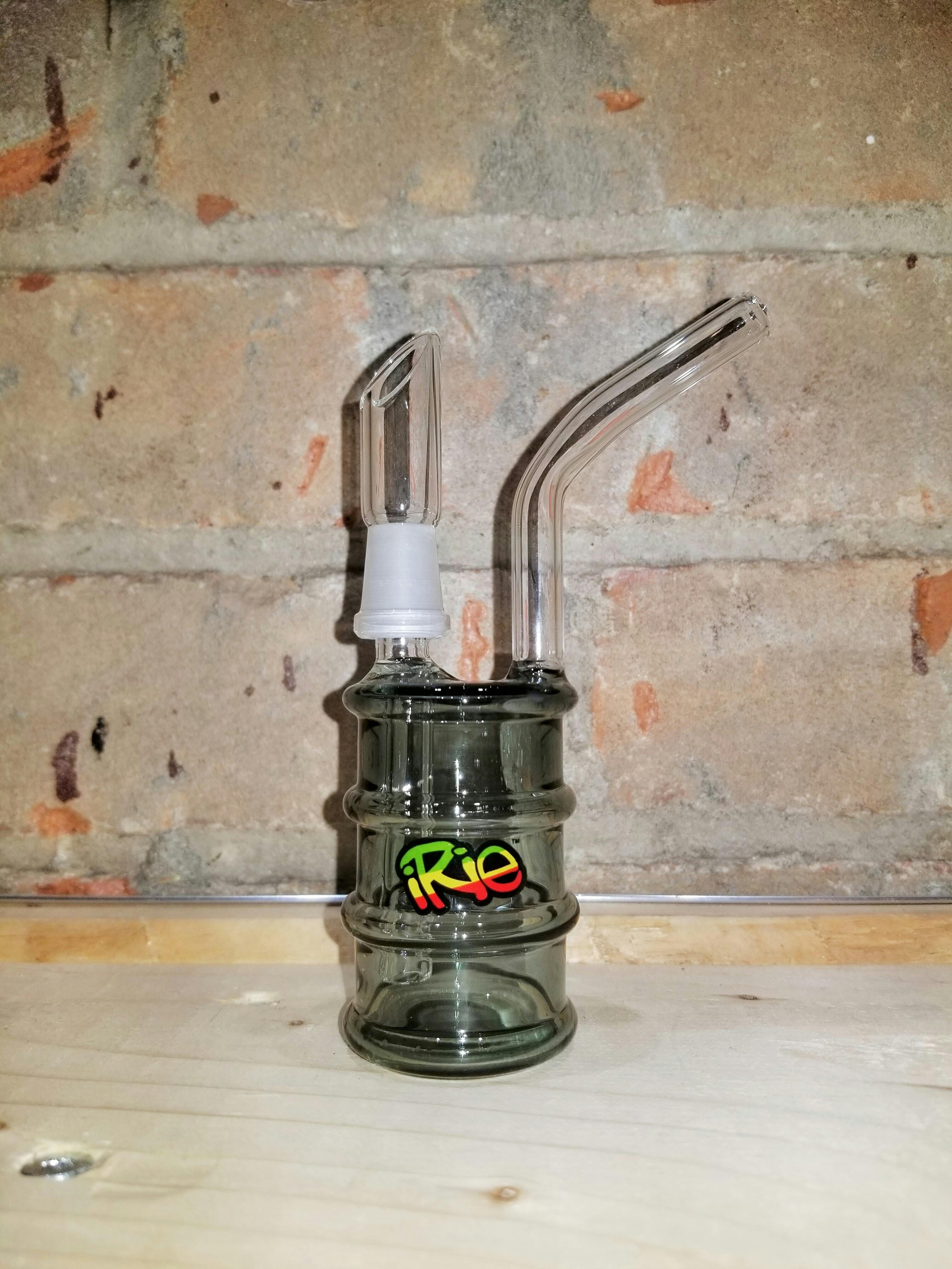 IRIE 5" Tall Oil Can Concentrate Bubbler w/Direct Inject 4 Cut