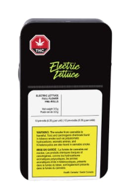 Electric Lettuce Pre-Rolls - 10x0.35g (Hybrid)