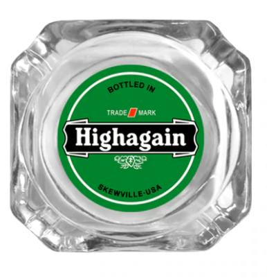 Glass Ashtray - Highagain