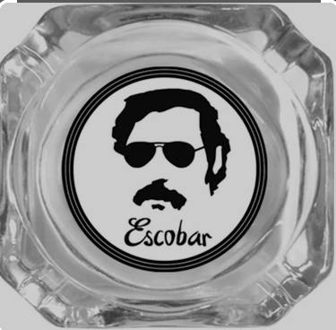 Glass Ashtray - Escobar