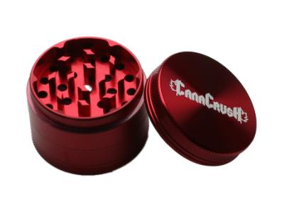 CanaCrush - 4-Piece 2" Grinder - Red