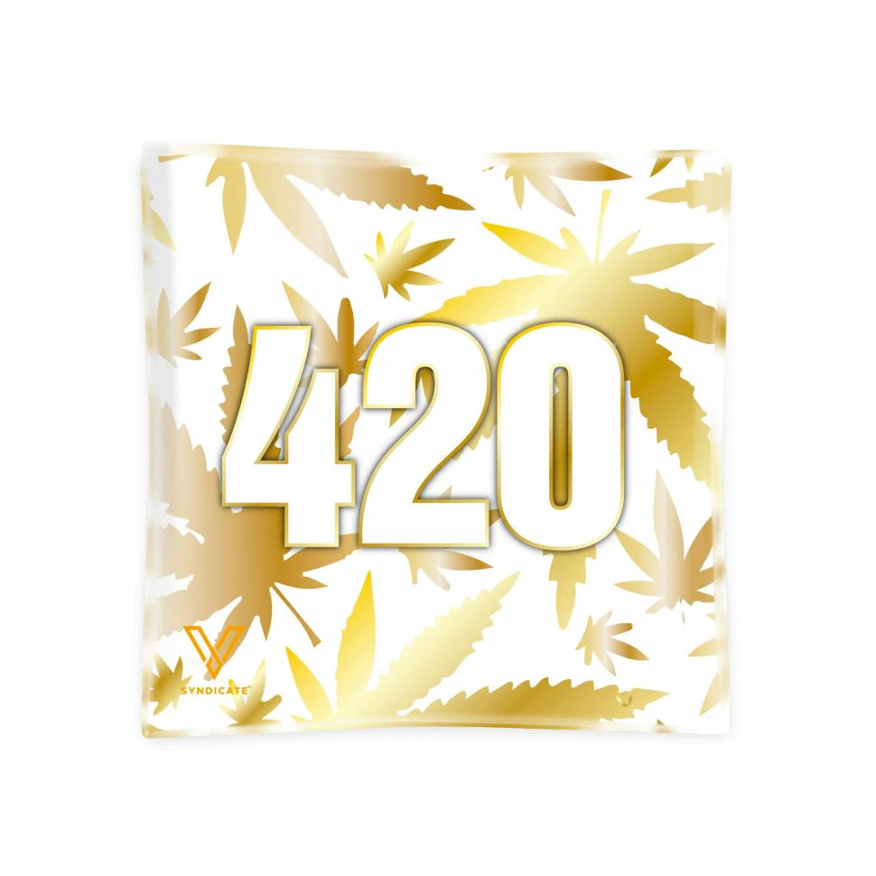 West Coast Ashtray - 420 Gold