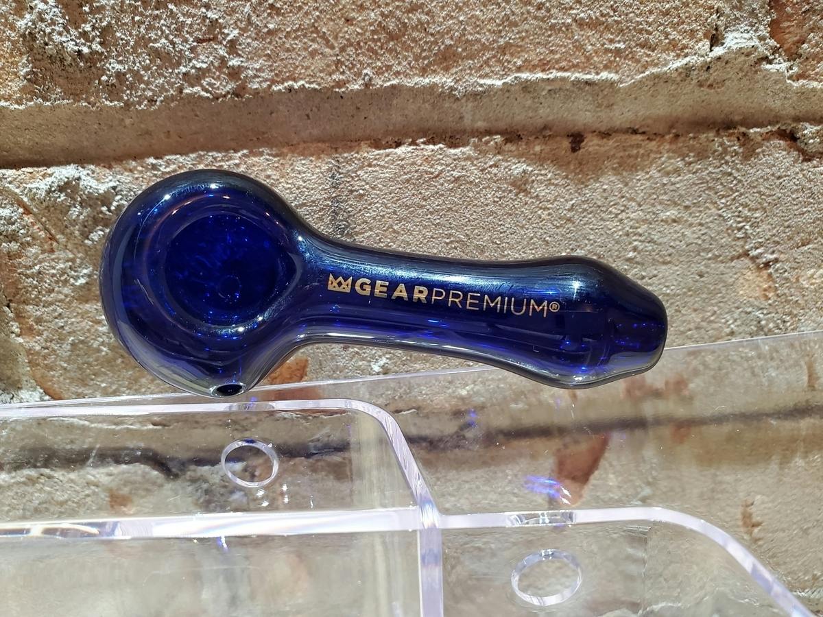 Gear Premium 3.5" Blue Hand Pipe