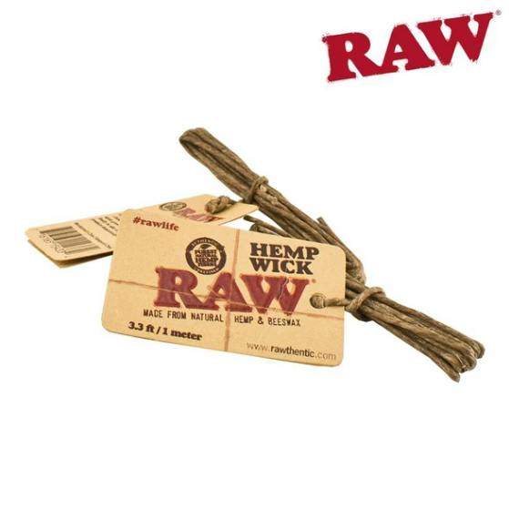 RAW - Hemp Wick - 20ft